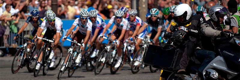 Faszination Radsport: Bei der Tour de France fallen Jahr für Jahr gewaltige Mengen an Filmdaten an.