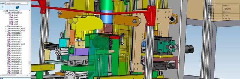 Mit Glovius lassen sich CAD-Daten der wichtigsten CAD-Formate visualisieren ohne die Lizenz für eine CAD-Lösung zu benötigen.