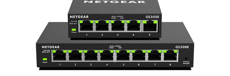 Die Netgear-Switches GS305E und GS308E sollen es Kleinunternehmen ermöglichen, ihr Netzwerk zu optimieren und Bottlenecks zu schließen.
