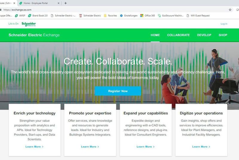 Das Ökosystem Schneider Electric Exchange soll helfen, Entwicklungen zu beschleunigen und zu skalieren.