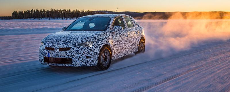 Opel hat die sechste Corsa-Generation im Schwedisch-Lappland ausführlich getestet.