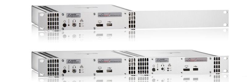 Ein besonderer Pluspunkt ist das modulare Konzept der SignalShark Remote Unit.