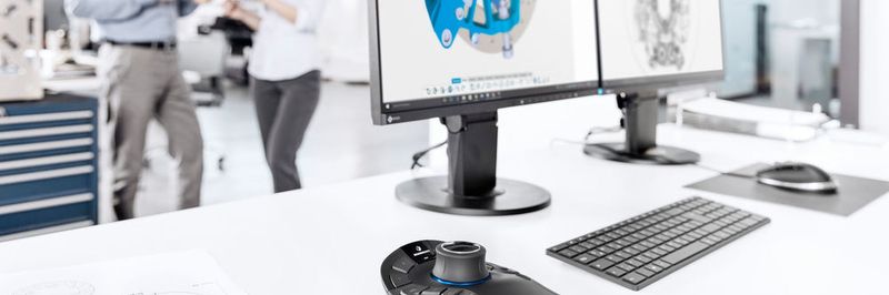 Alle Produkte von 3D-Connexion unterstützen ab sofort die Betaversion der 3D-CAD-Anwendung Solidworks X-Design.