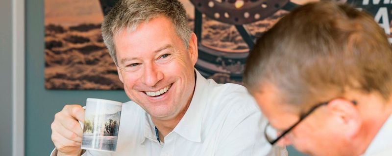 Henning Putzke im Gespräch mit »bike und business«-Chefredakteur Stephan Maderner.