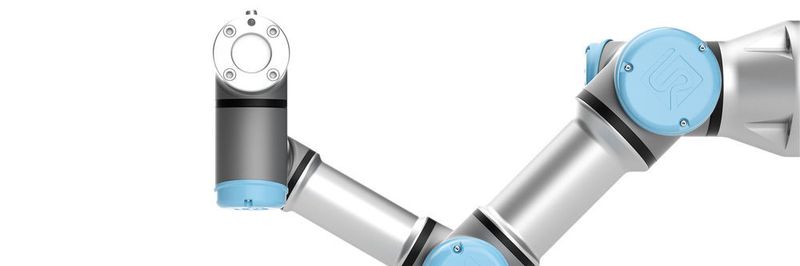 Ein UR3e-Cobot von Universal Robots. Im Interview mit elektrotechnik AUTOMATISIERUNG erklärt Geschäftsführer Helmut Schmid, welche Pläne UR verfolgt.