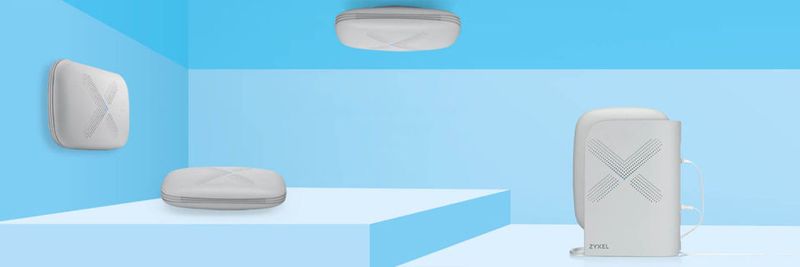 Wand, Decke oder Schreibtisch – das AC3000 Tri-Band WiFi System findet überall Platz.