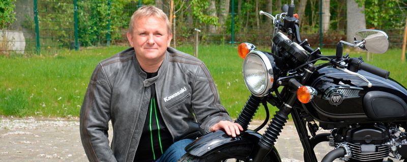 Jürgen Höpker-Seibert, stellvertretender Niederlassungsleiter und Leiter Vertrieb Kawasaki Motors Europe N.V. Niederlassung Deutschland.