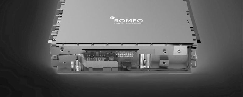 Eine Batteriezelle von Romeo Power Technology.