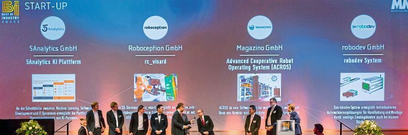 Auch in diesem Jahr gibt es in der Kategorie Start-up wieder vier Nominierte.