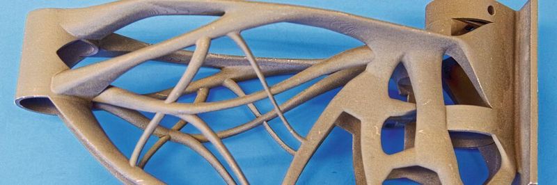 Impulse für den Leichtbau: Mit 3D-Druck lassen sich Bauteile mit individuell auf die Beanspruchung optimierter Struktur und minimaler Masse herstellen