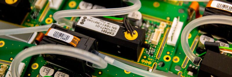 Das CAP 201 ist ein von Corscience entwickeltes OEM-Modul zur Überwachung der CO2-Konzentration in der Atemluft im Nebenstromverfahren.