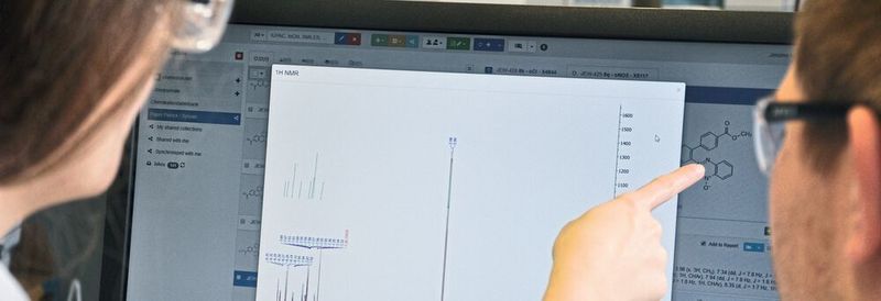 Abb. 1: Chemotion-ELN in Benutzung durch das Laborteam am KIT