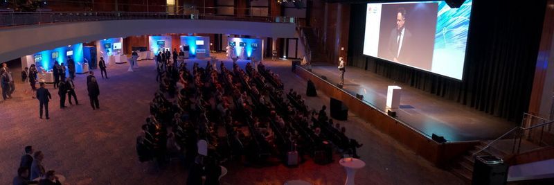 Rund 400 Teilnehmer waren beim ersten Huawei Enterprise Day.