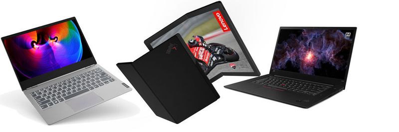 Mit Thinkbook stellt Lenovo eine neue Notebook-Familie für den Einsatz in kleineren und mittleren Unternehmen vor. Das Thinkpad X1 Extreme der zweiten Generation kommt mit Intel-Octacore-Prozessor und stärkerer CPU. Einen Ausblick auf die Zukunft gibt der Thinkpad-X1-Prototyp mit faltbarem OLED-Panel.