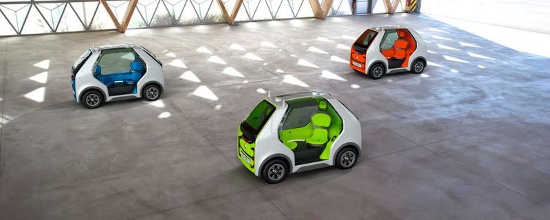 Renault präsenteirt auf der Pariser Messe Viva Technology sein neues Mikromobil EZ-Pod.