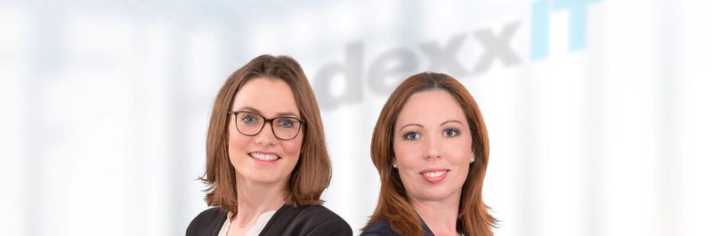 Judith Öchsner und Stefanie Gundlach, Vertriebsleitung bei DexxIT, sehen den Herausforderungen der Digitalisierung gelassen entgegen.