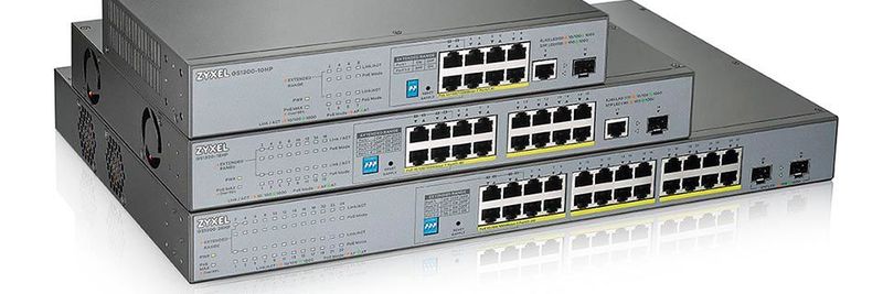 Die Switches der GS1300-Serie von Zyxel bieten acht, 16 oder 24 Ports sowie eine Leistung von 130 bis 250 Watt.