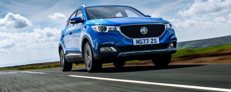 MG präsentiert mit dem ZS EV sein erstes elektrisch angetriebenes Modell.
