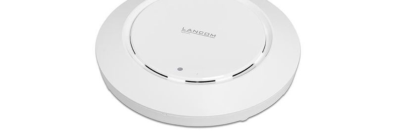 Der Lancom LW-500 sieht aus wie ein Rauchmelder.