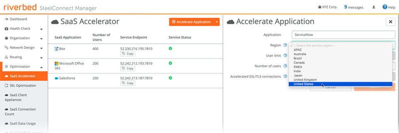 Der SaaS Accelerator lässt sich mit SD-WAN-Lösungen und DEM kombinieren.