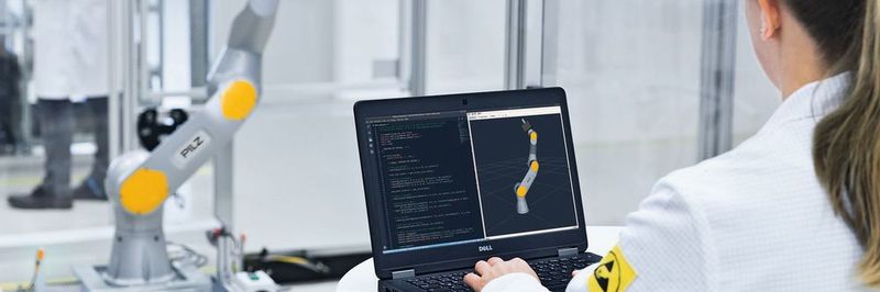 Für die Service-Robotik: Pilz entwickelt als innovationsfreudiger Lösungsanbieter für die Automation beispielsweise Software zur Steuerung von Robotern.
