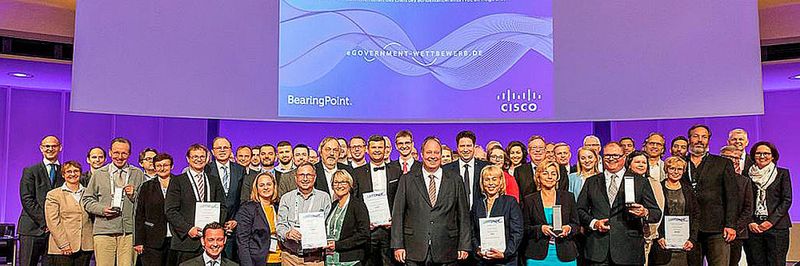 Gruppenbild der Preisträger 2019