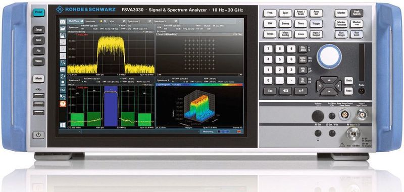 HF-Messtechnik: Die beiden Signal- und Spektrumanalysatoren R&S FSV3000 und R&S FSVA3000 sollen die Mittelklasse neu definieren. Neben ihren Leistungsdaten überzeugen die beiden Messgeräte auch beim Bedienkomfort.