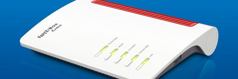 Die FRITZ!Box 6660 Cable liefert mehrfache Gigabit-Geschwindigkeit dank DOCSIS-3.1-Unterstützung.