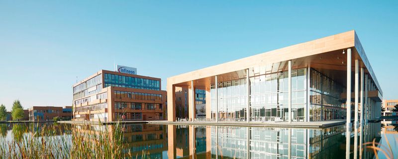 Infineons Hauptsitz in Neubiberg bei München.
