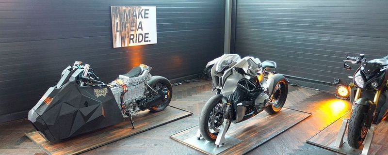 Das Motorradhaus Ebert präsentuerte seine Produkte am 25. Mai beim „Bikes and Bricks @ Home“.