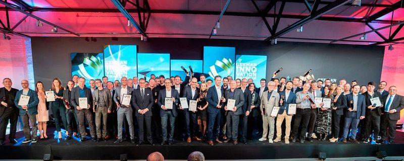 Die Preisträger des zweiten German Innovation Award.