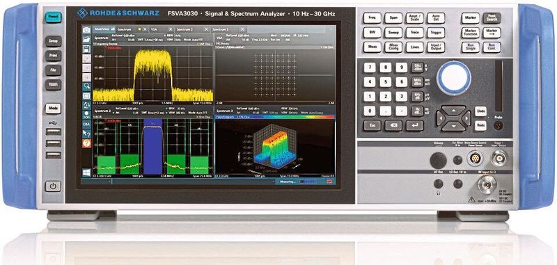 HF-Messtechnik: Die beiden Signal- und Spektrumanalysatoren R&S FSV3000 und R&S FSVA3000 sollen die Mittelklasse neu definieren. Neben ihren Leistungsdaten überzeugen die beiden Messgeräte auch beim Bedienkomfort.