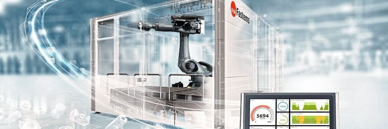 Hochautomatisierte, flexibel Handhabung schwerer Werkstücke: Die RoboCell ONE von Fastems liefert in Kombination mit der MMS neue Potenziale für die flexible, wirtschaftliche Losgrößenfertigung.