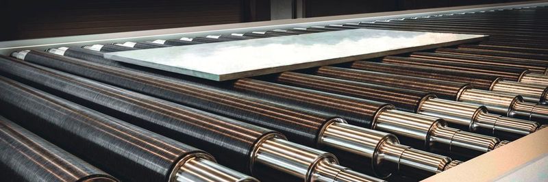 Kullen-Koti präsentiert Ofentransportrollen für den Einsatz in den Horizontallinien der Walzwerkindustrie und im Ofenbau.