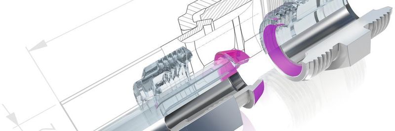 Bei der Umformung in der Vormontage entsteht die namensgebende 40°-Geometrie und es wird eine Dichtkante an der Rohrstirnfläche erzeugt.