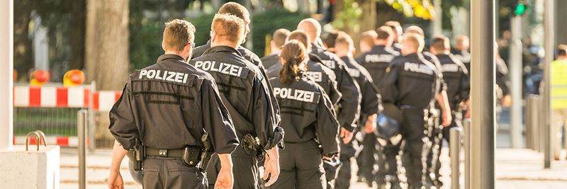 Hochsichere Speicherung unabdingbar: bei Polizeieinsätzen aufgenommene Videodaten.