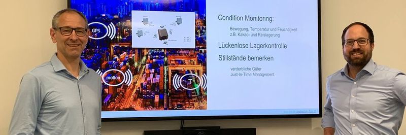Einer der ersten IoT Channel-Partner von ime ist Computacenter. Die beiden Unternehmen verbindet eine langjährige Partnerschaft, die in den 1990er Jahren begründet wurde. In gemeinsamen Kundenterminen bei namhaften Unternehmen werden die Kunden in die IoT-Welt eingeführt und Lösungen erörtert. Im Bild (v.l.): Christoph Hilbert, Geschäftsführer von ime mobile solutions, und Sascha Seidel, Lead Consultant, Professional Services Enablement, Computacenter.