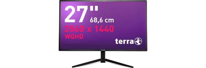Wortmann setzt beim 27-Zöller Terra LCD 2764W ein mattes ADS-Panel mit WQHD-Auflösung und einem Blickwinkel von 178 Grad ein.