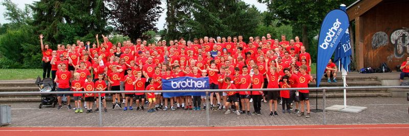 218 Läufer gaben beim Brother Benefiz-Lauf für die Frankfurter Stiftung für krebskranke Kinder ihr Bestes.