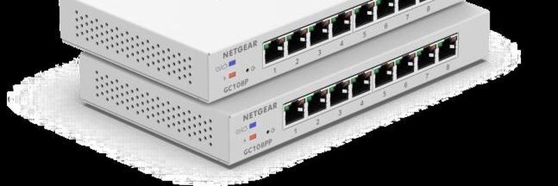 Der Netgear GC108P (64W) ist für 120 Euro (UVP) und der GC108PP (126W) für 160 Euro (UVP) erhätlich.