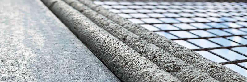 In einem neuartigen 3D-Druckprozess verarbeitet ein Seilroboter zementöses Material.
