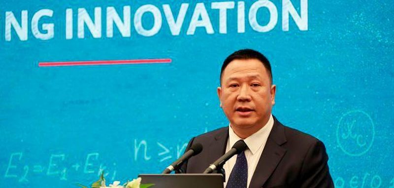 Song Liuping, Chief Legal Officer von Huawei: In den USA wird gerade ein Gesetzt diskutiert, dass es Unternehmen, die auf der Embargoliste stehen, unmöglich machen würde, Patentansprüche in den US geltend zu machen.