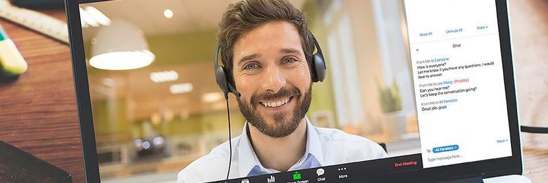 Zoom Video Conferencing verknüpft Live-Video mit den Audiokonferenzlösungen von Verizon.