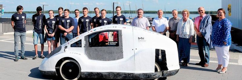 Mit ihrem selbst konstruierten wasserstoffbetriebenen weißen Wolf aus der Lausitz, stellt sich das BTU-Team vom 2. bis 5. Juli 2019 in der britischen Hauptstadt der internationalen Konkurrenz.