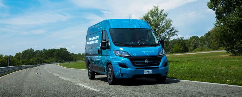 Der Fiat Ducato soll im kommenden Jahr auch elektrisch Transporte übernehmen.