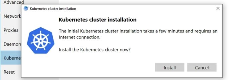 Kubernetes in Windows 10 verwenden