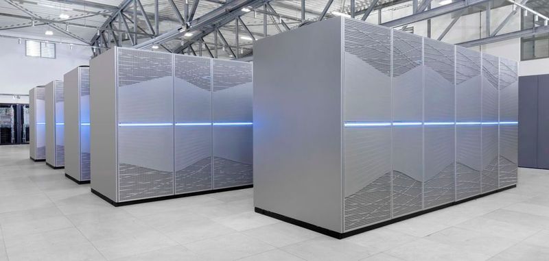 Die Rechnerhalle des Jülich Supercomputing Centre (JSC): Das Forschungszentrum Jülich und Google wollen künftig gemeinsam zu Quantencomputern forschen und sich künftig insbesondere bei der Ausbildung von Nachwuchswissenschaftlern und Experten gegenseitig unterstützen.