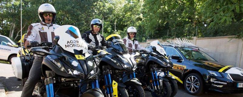 Die Niken soll das ideale Unterstützungsfahrzeug für die Vielzahl von schwierigen Passagen und wechselnden Wetterbedingungen während der Tour de France sein.
