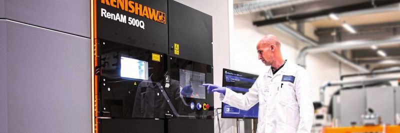 Auf der EMO Hannover 2019 stellt Renishaw unter anderem die RenAM 500Q vor.