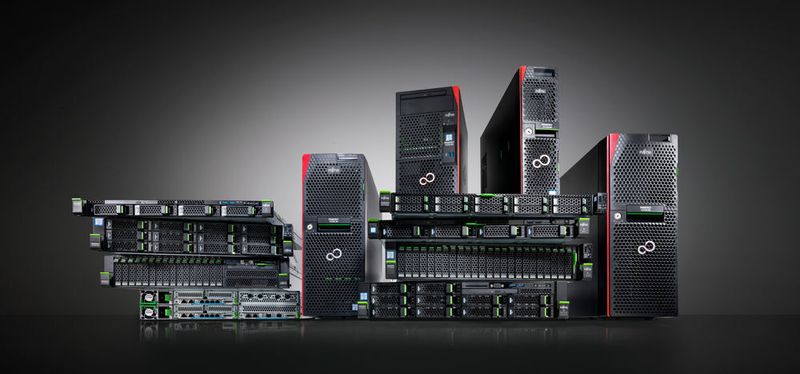 Der beste Unterbau für jede unserer PRIMEFLEX Lösungen: PRIMERGY Server